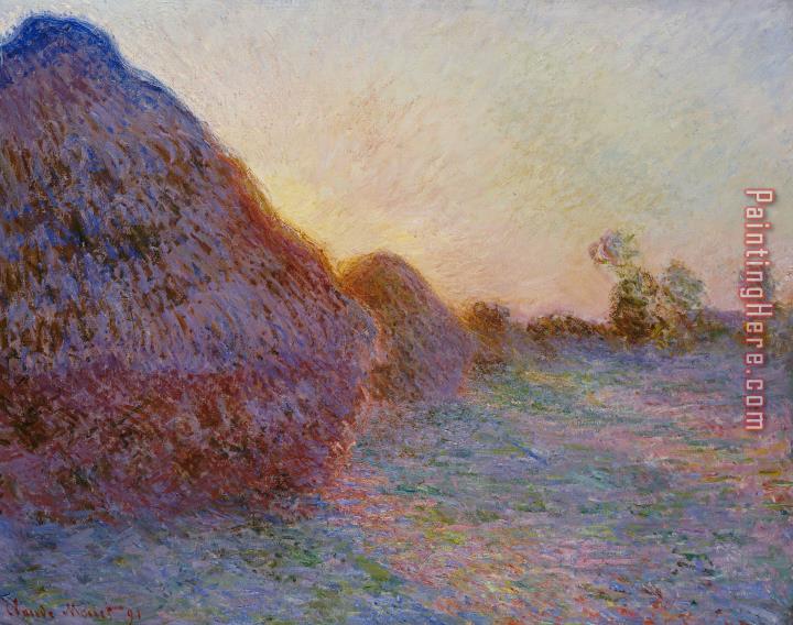 Claude Monet Haystacks